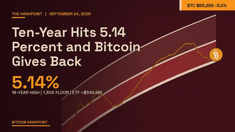 Ten-Year Hits 5.14 Percent and Bitcoin Gives Back