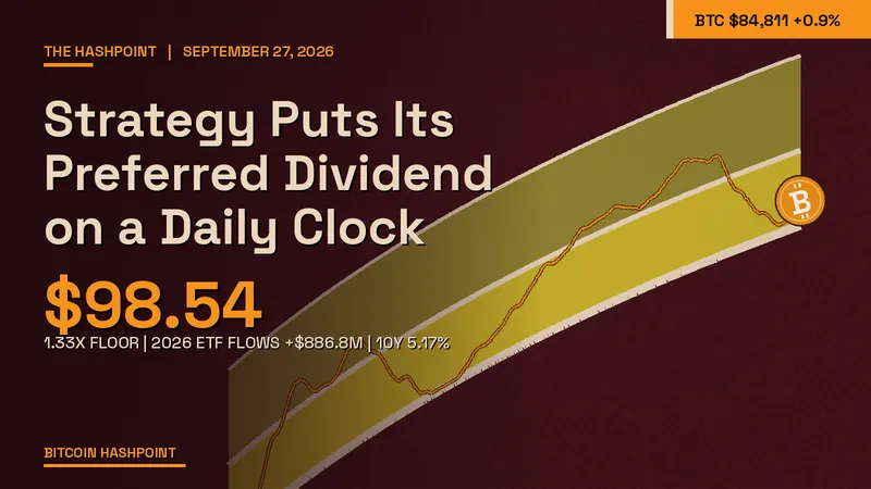 Strategy Puts Its Preferred Dividend on a Daily Clock