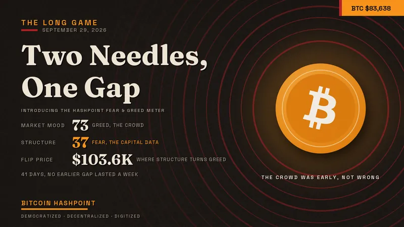 Two Needles, One Gap